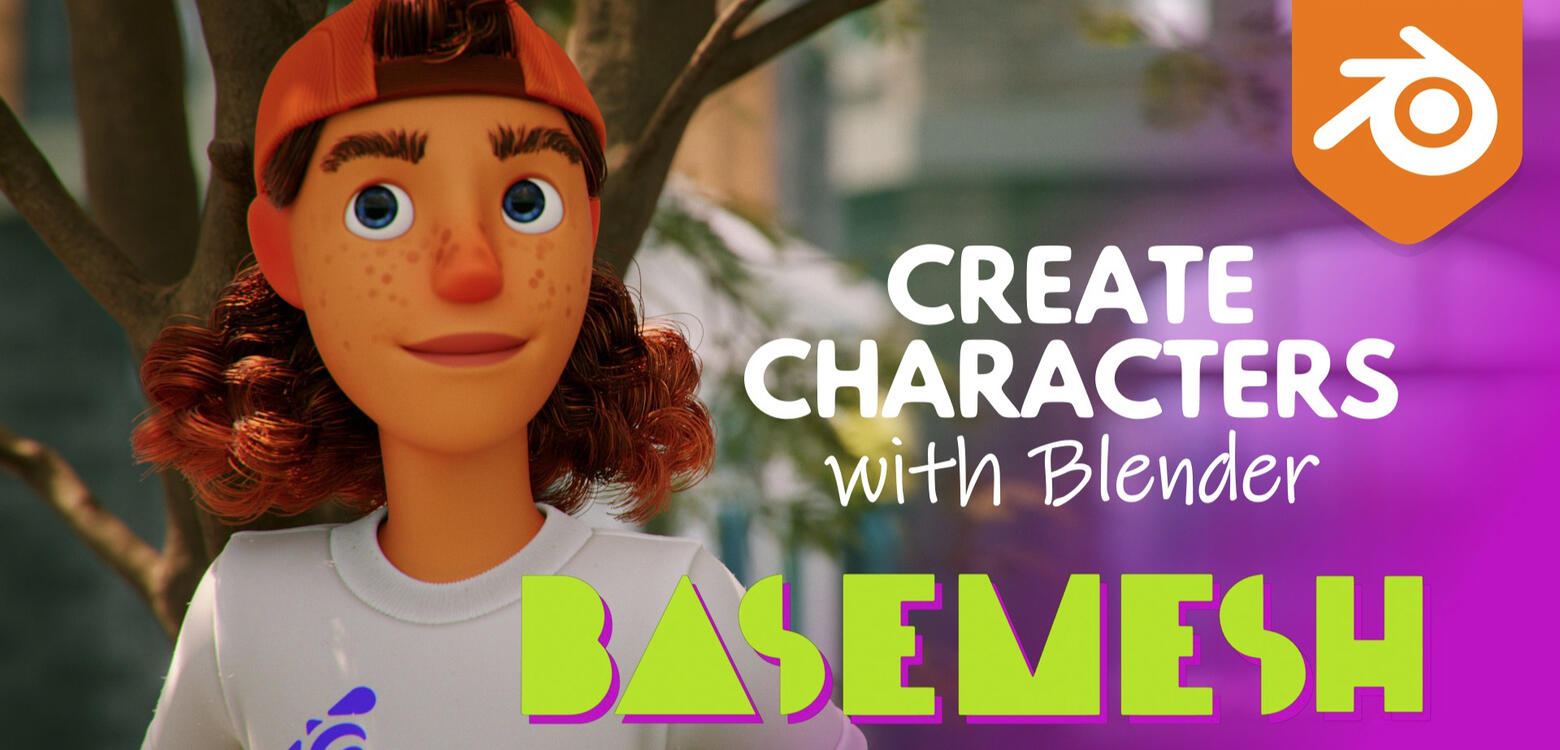 This course is designed to give you a head start on the character creation workflow: Start with a BASEMESH! Reliable pre-made character models are not only an effective way to speed up the process and establish good topology early. The truth is, all your f