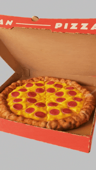 Free .blend of a vegan pizza 3d model.